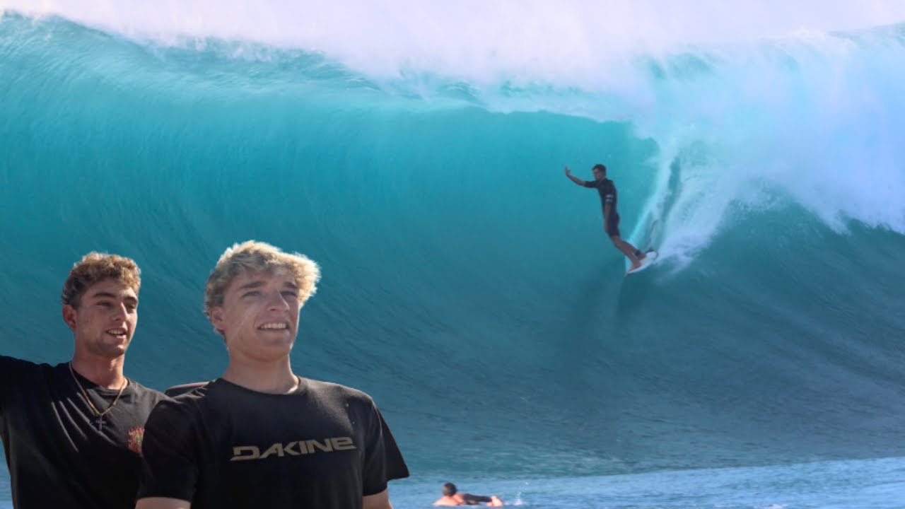 Eddie Swell surf trip to Honolua Bay!! Scoring with Luke Tema