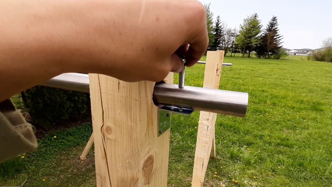 WIP Gerüst / Reckstange selber bauen