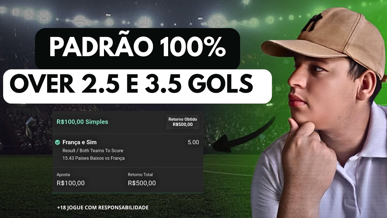 PADR&Atilde;O 100% OVER 2.5 E 3.5 GOLS FUTEBOL VIRTUAL BET365 