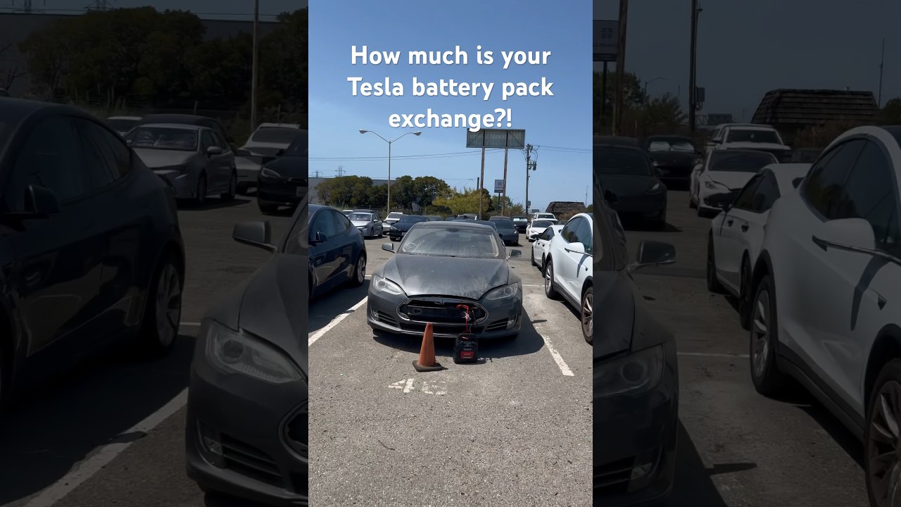 How much is a battery pack from Tesla? Out of warranty repair model s or x #tesla