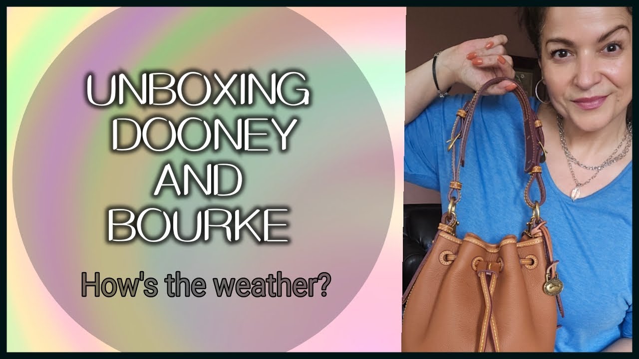 Unboxing Dooney and Bourke | All Weather #drawstringjuly