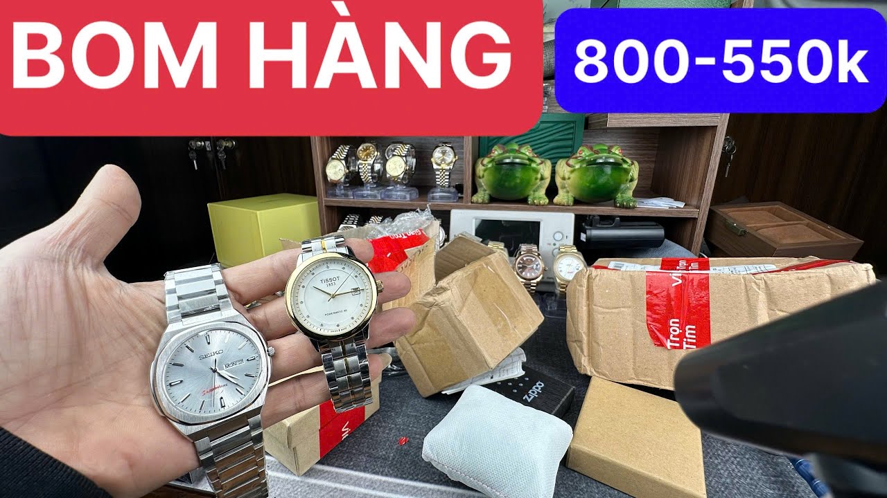 BOM HÀNG Lô Đồng Hồ Giá Rẻ Đến là Lạ