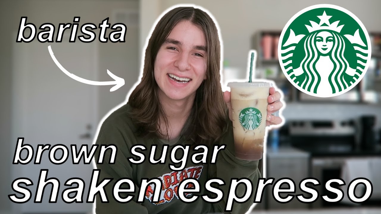 How To Make A Starbucks Brown Sugar Oatmilk Shaken Espresso At Home // by a barista