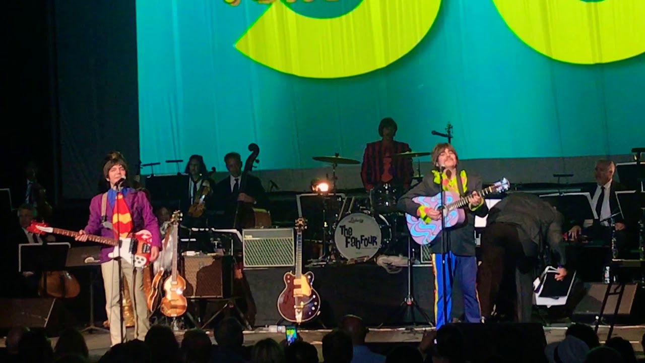 The FabFour “nowhere man” @ Pacific Amphitheatre