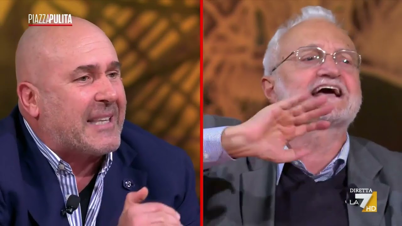 Lupi si innervosisce e sbatte le mani sul tavolo. Bandecchi reagisce: 