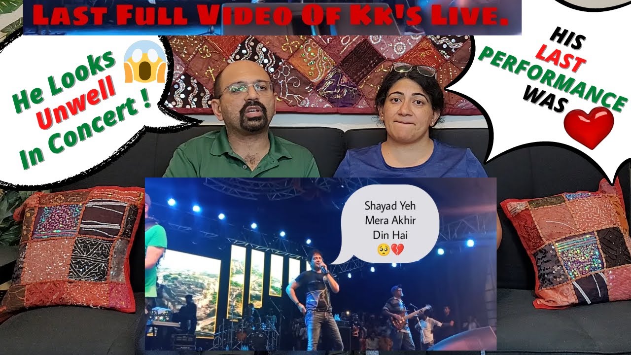KK Last Performance Full Video 🥺💔| KK Death During Performance At Nazurl Manch, Kolkata