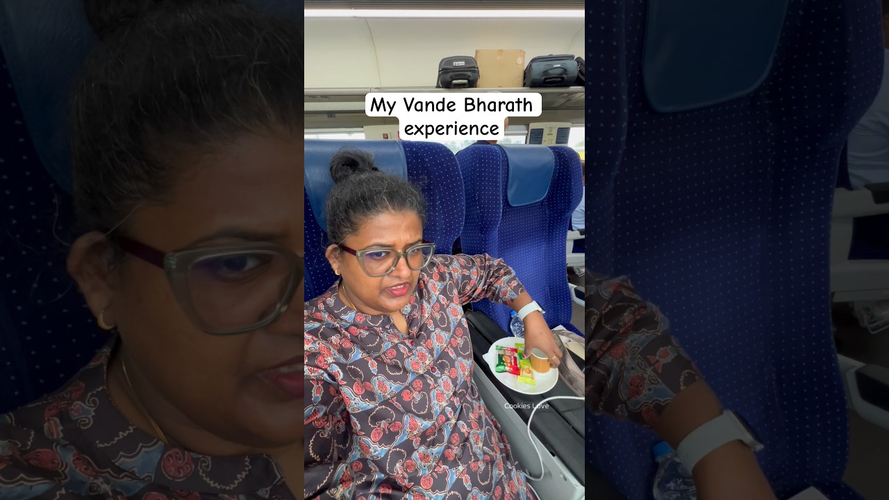 #minivlog Worth But expensiv #malayalamshorts #malayalamvlog #vandebharat #experience #train #travel