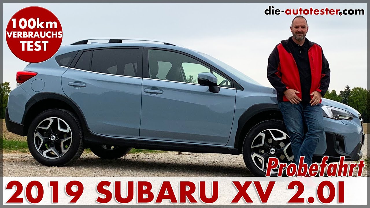 SUBARU XV 2.0i CVT 115 kW (156 PS) - 100 km Verbrauch Test Probefahrt Preis Ausstattung Review