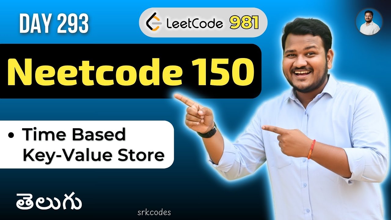 Leetcode 981: Time Based Key-Value Store in Telugu | Brute Force, Binary Search | srkcodes