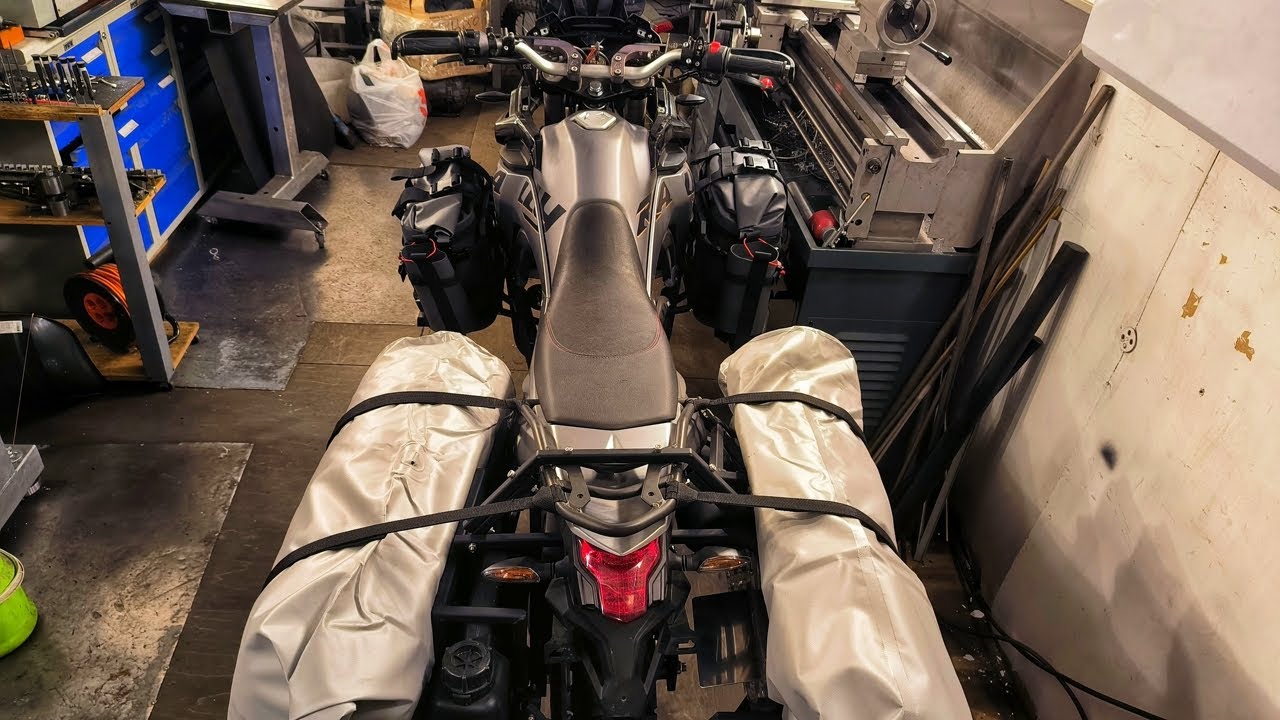 VOGE 300 Rally Cargo Management. Багажная система.
