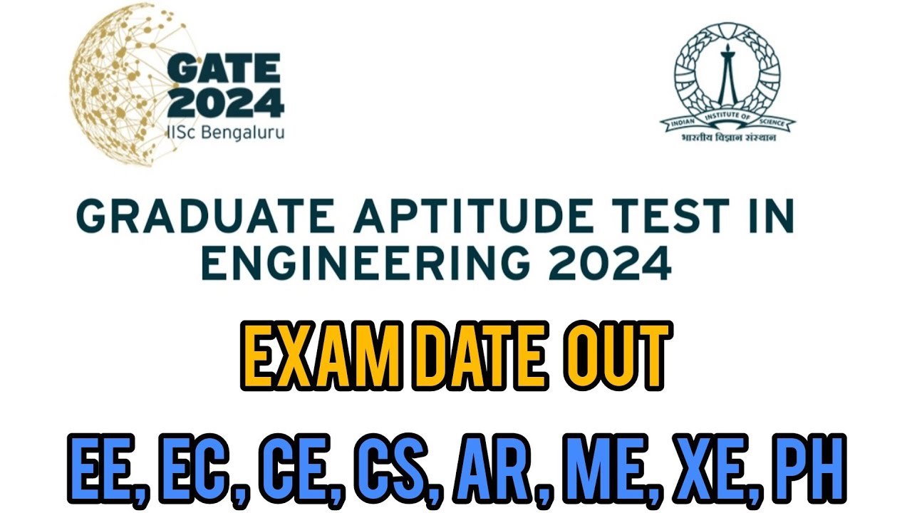 GATE 2024 Revised Exam Schedule | GATE Latest Updates