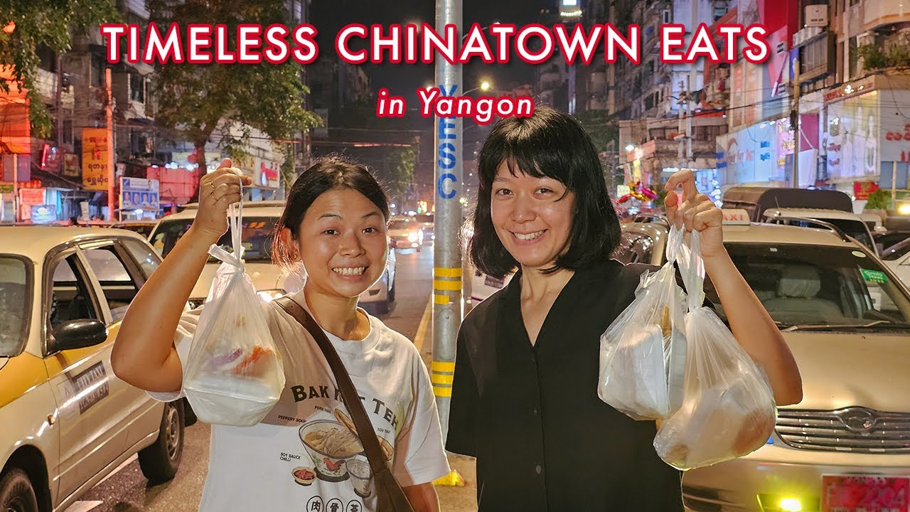 Eating at Myanmar’s 30+ Year Old Food Shops | Nostalgic Chinatown Flavors