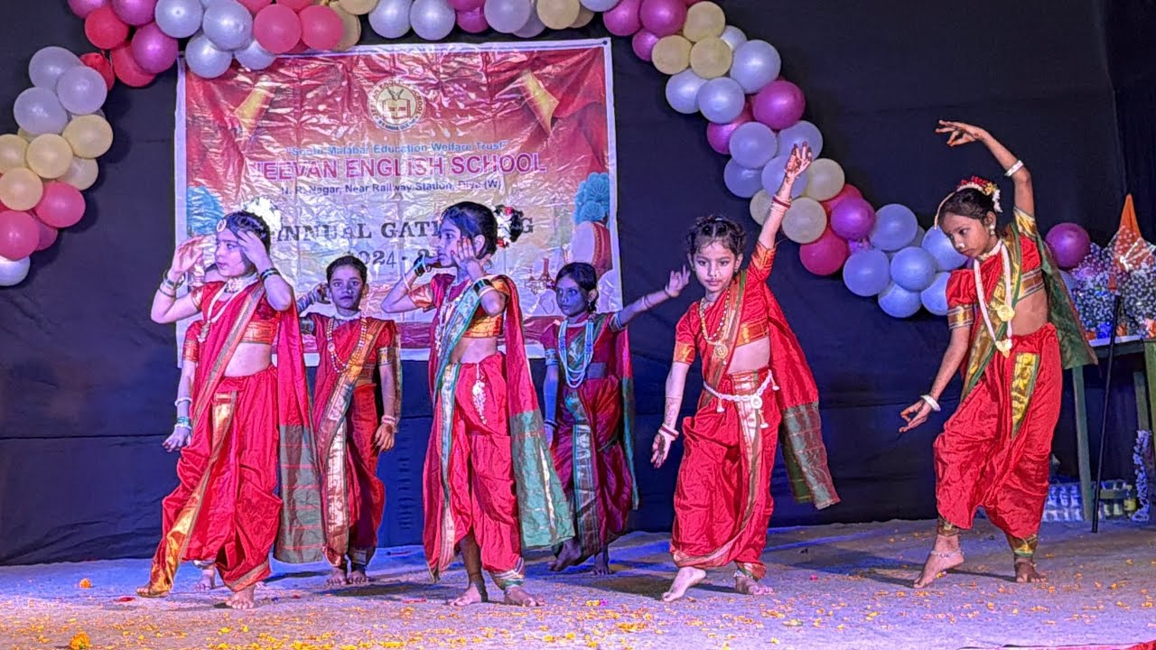 Dholkichya Talavar dance Performance by Jeevan English School 2nd  Standard Students ❤️‍🔥❤️‍🔥❤️‍🔥