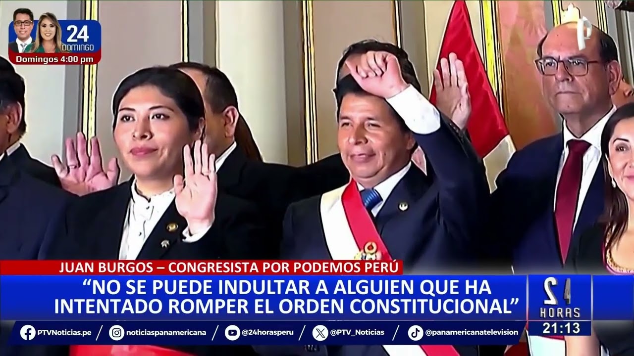 Ra&uacute;l Noblecilla promete indultar a Pedro Castillo y Betssy Ch&aacute;vez