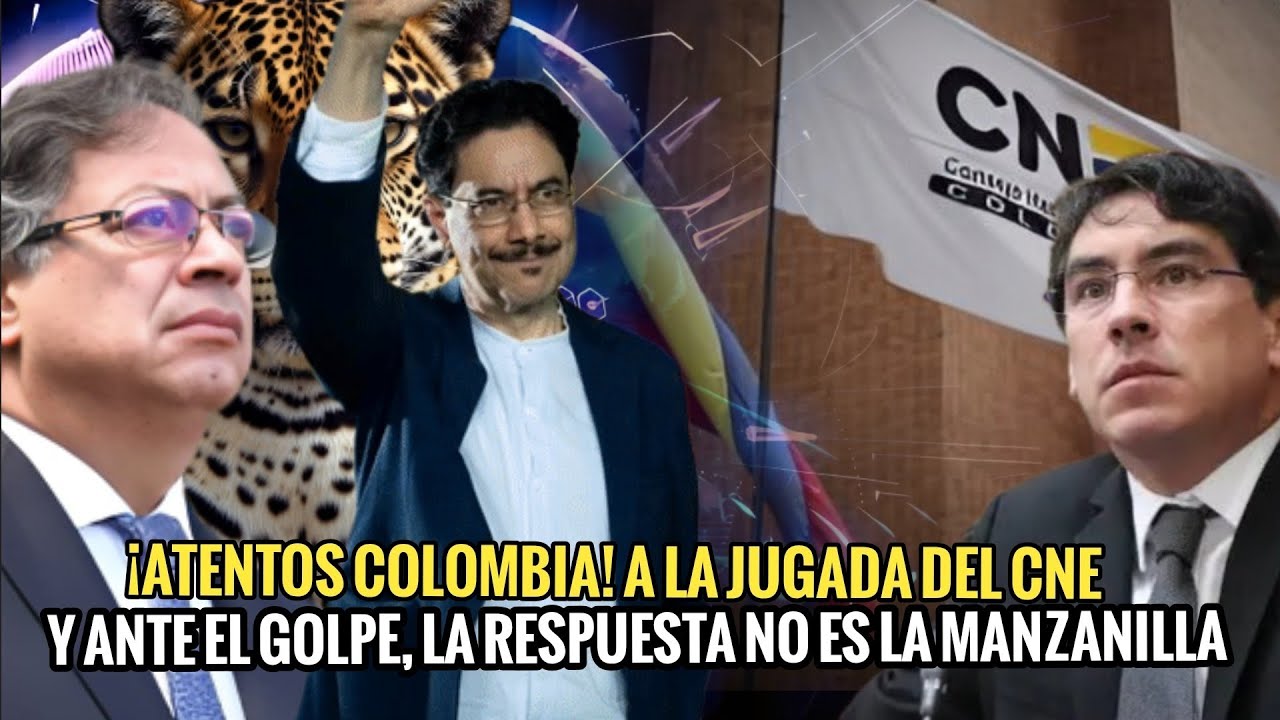 🔴MUY ATENTOS, COLOMBIA: ESTO NO ES JUEGO Y ANTE EL GOLPE, LA RESPUESTA NO ES LA MANZANILLA. 💪🏽🇨🇴