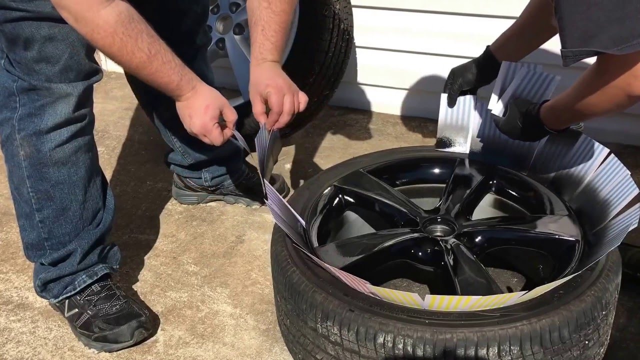 Dodge Dart GT wheel painting and extras