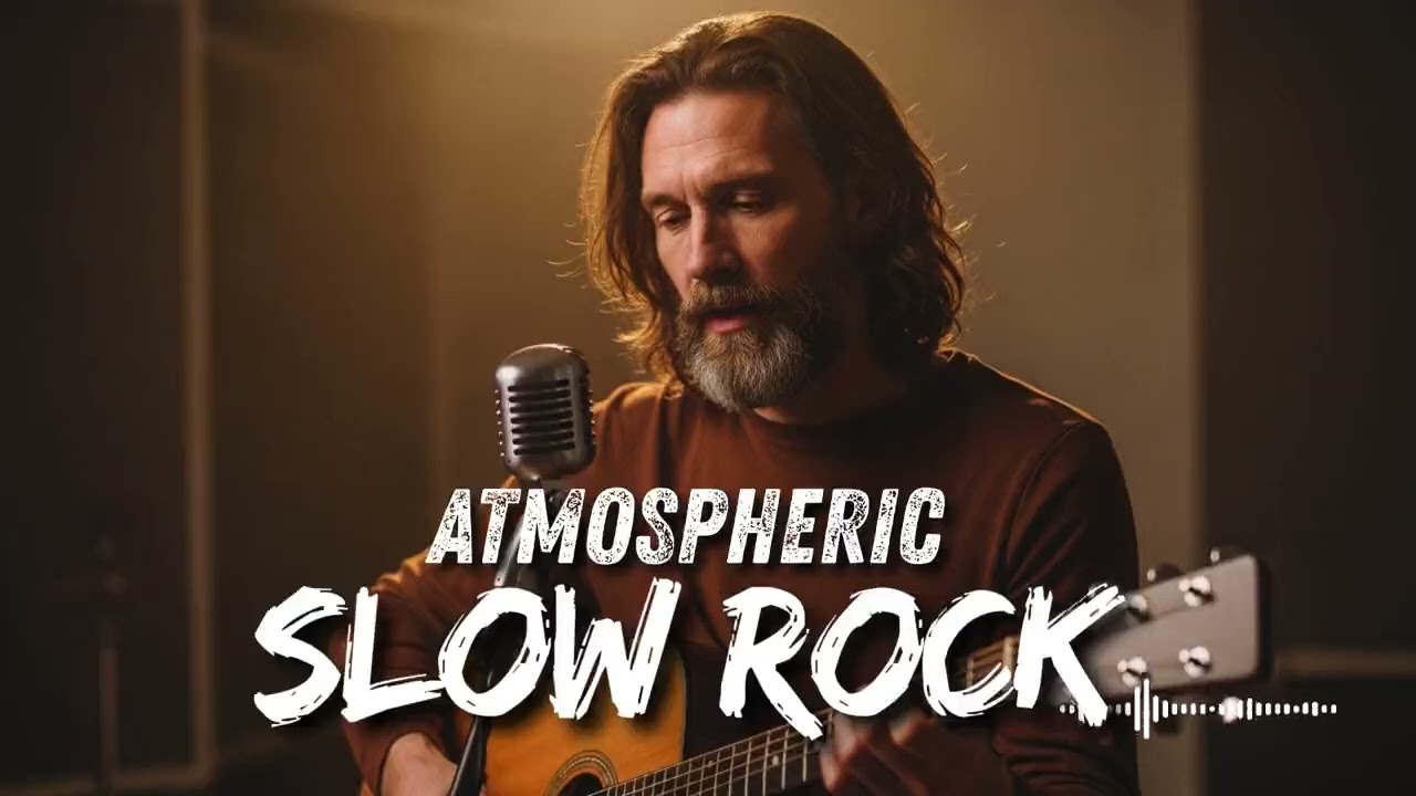 🎸 Slow Rock with Blues Touch – Relaxing Guitar for Soulful Vibes