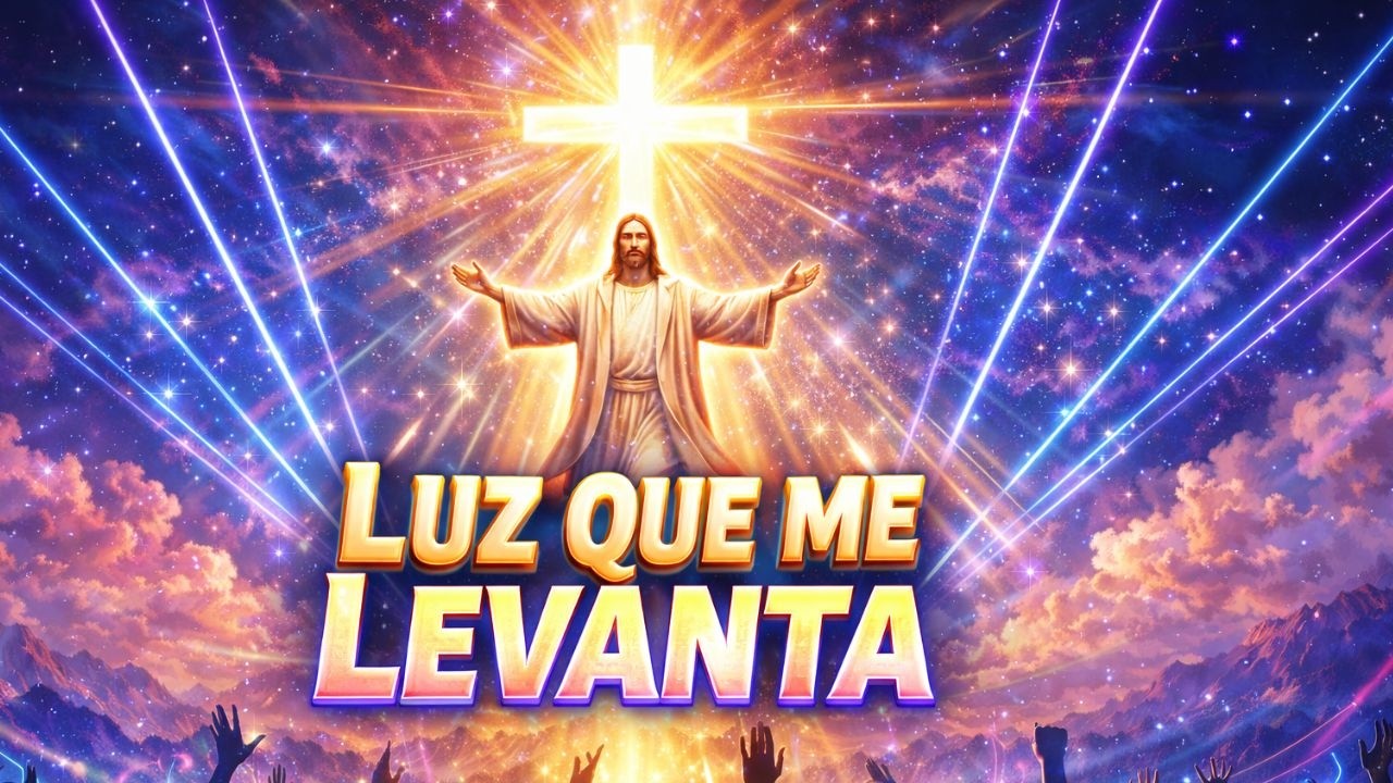 LUZ QUE ME LEVANTA | Louvor Eletrônico Gospel 2026 🔥 Música Cristã Motivacional