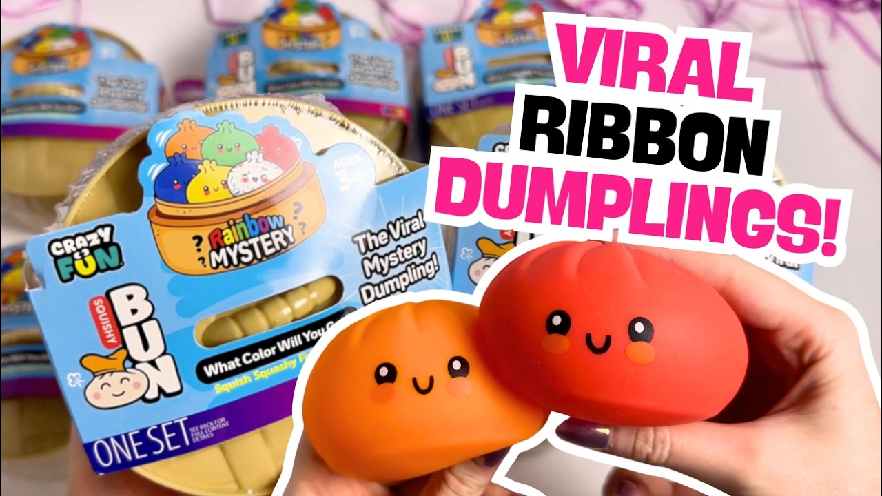 I Unboxed the VIRAL Ribbon Mystery Dumplings&hellip; Rare Pull?! 🥟✨