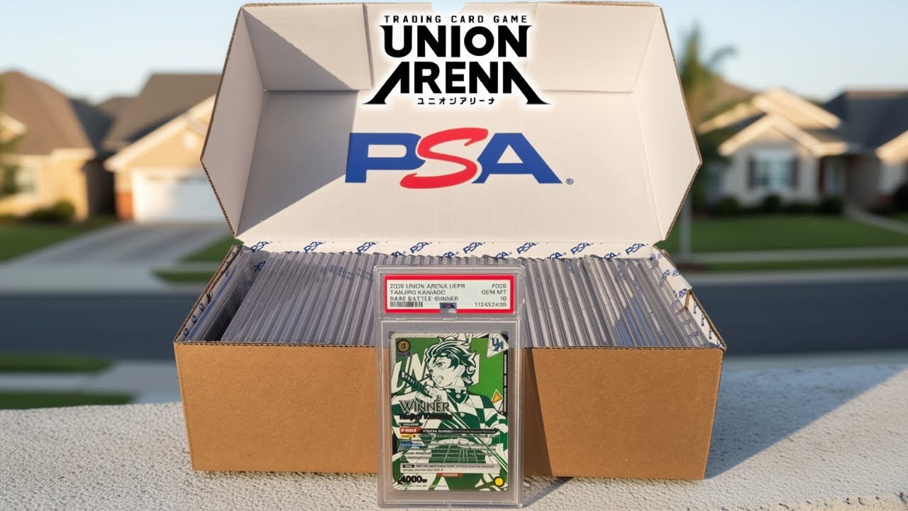 BIGGEST PSA GRADED CARDS REVEALED! (UNION ARENA)