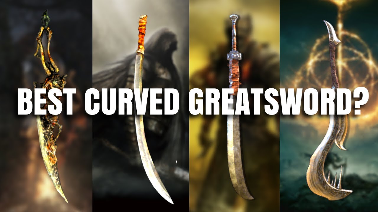 All 21 Souls Curved Greatswords Ranked + Elden Ring #fromsoftware