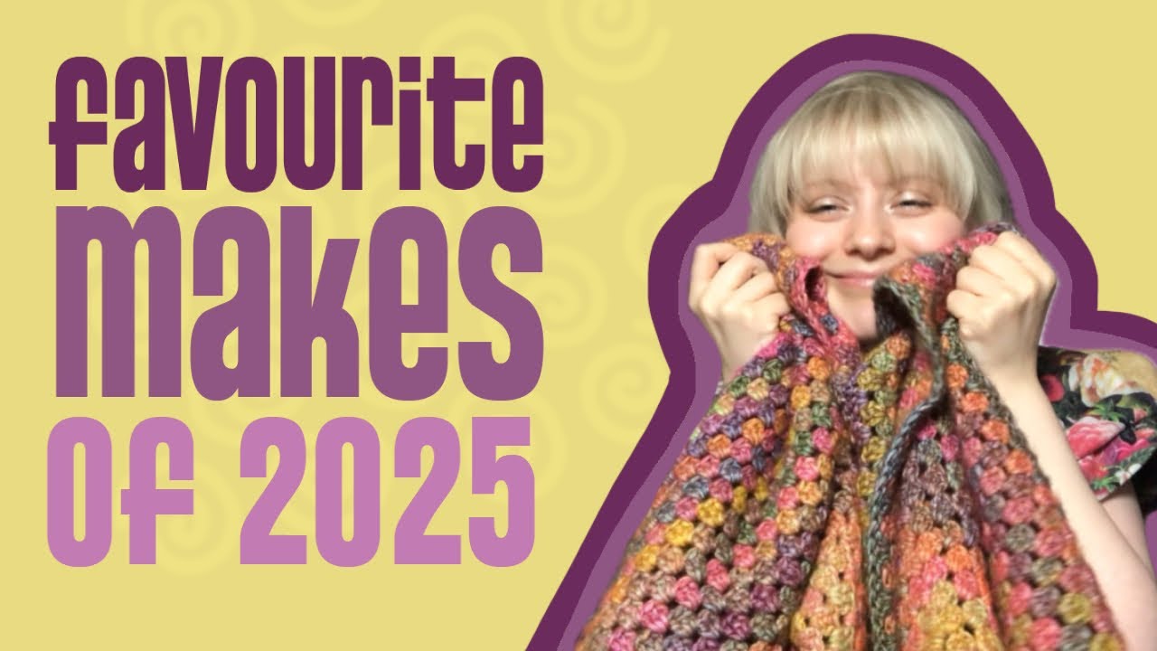 my top 10 crochet projects of 2025!