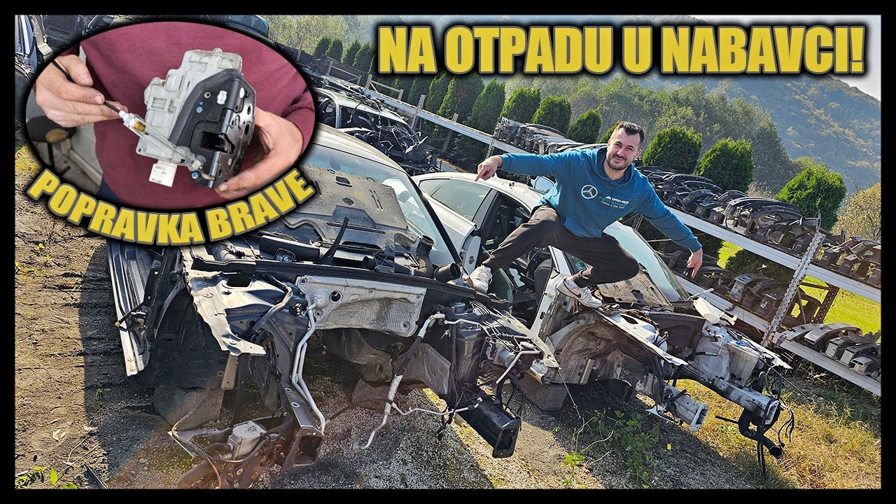 PROJEKAT AUDI A5 POČINJE NA OTPADU - POPRAVKA BRAVE NA VRATIMA!