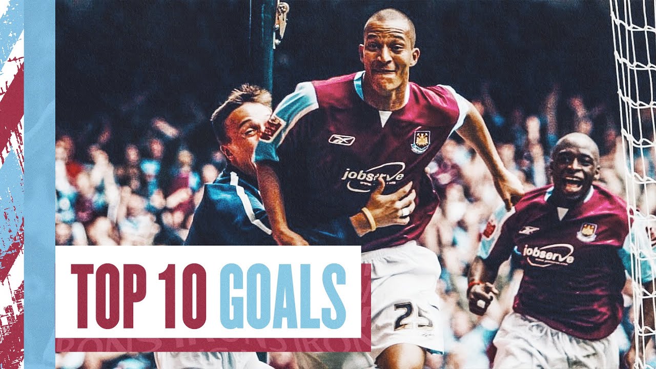 Stunning Volleys, Super Strength & More | Bobby Zamora's Top 10 West Ham Goals ⚒️