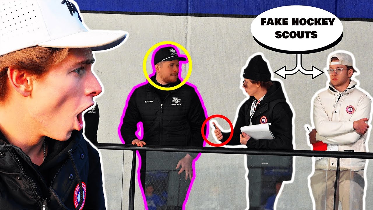 Fake Hockey Scout Prank!