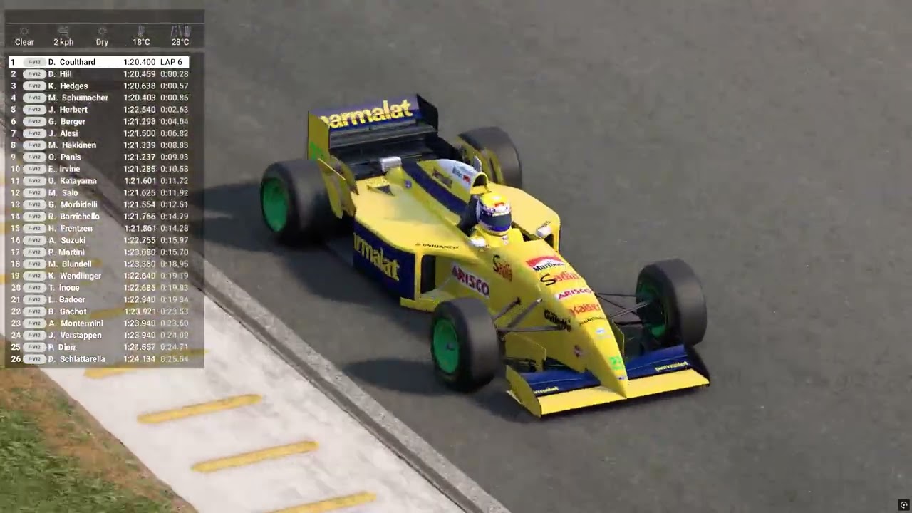 Automobilista 2 at Interlagos Formula V12