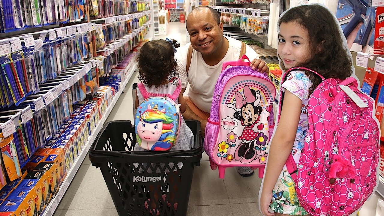 COMPRANDO MEU MATERIAL ESCOLAR 2020