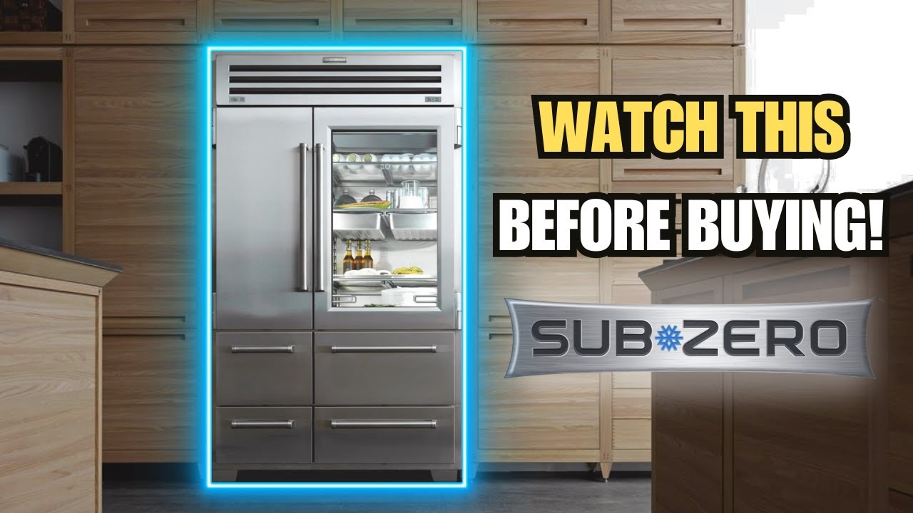 Посмотрите это перед покупкой холодильника Sub Zero!