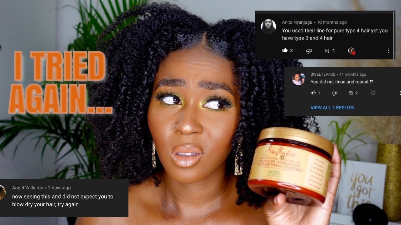 I Tried Shea Moisture's Manuka Honey & Mafura Oil  line AGAIN and....| TWIST OUT + REVIEW