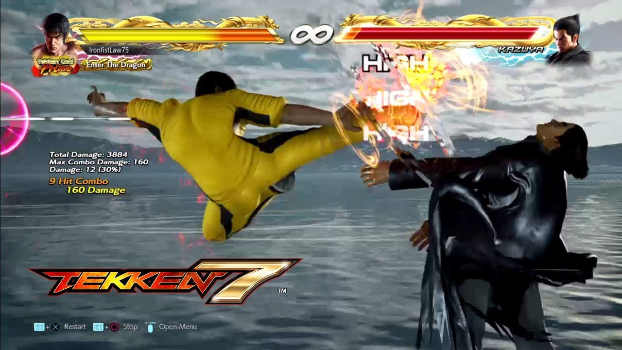 Tekken 7 - High damage Law combos | no walls or rage