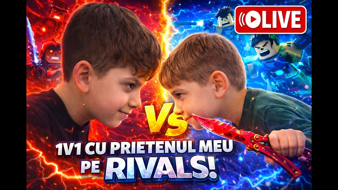 1v1 cu prieten meu pe rivals dar cu cutit