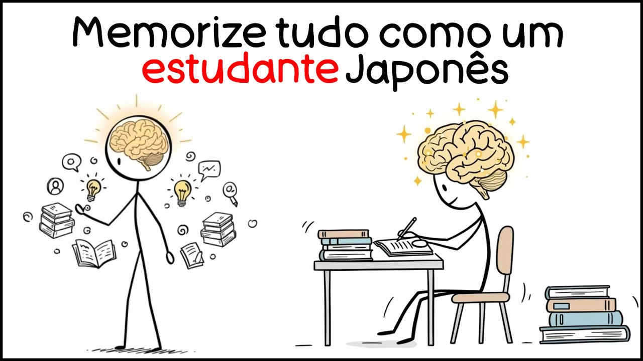 “Como Memorizar TUDO TÃO FÁCIL Como os Estudantes Japoneses”