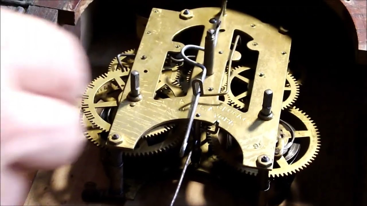 RESTAURACIÓN RELOJ ANSONIA Nº6