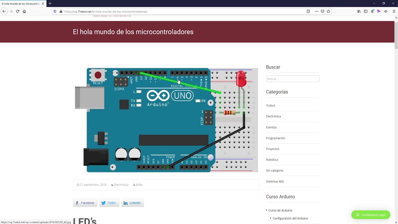 Tinkercad y Arduino, programación en modo texto desde cero