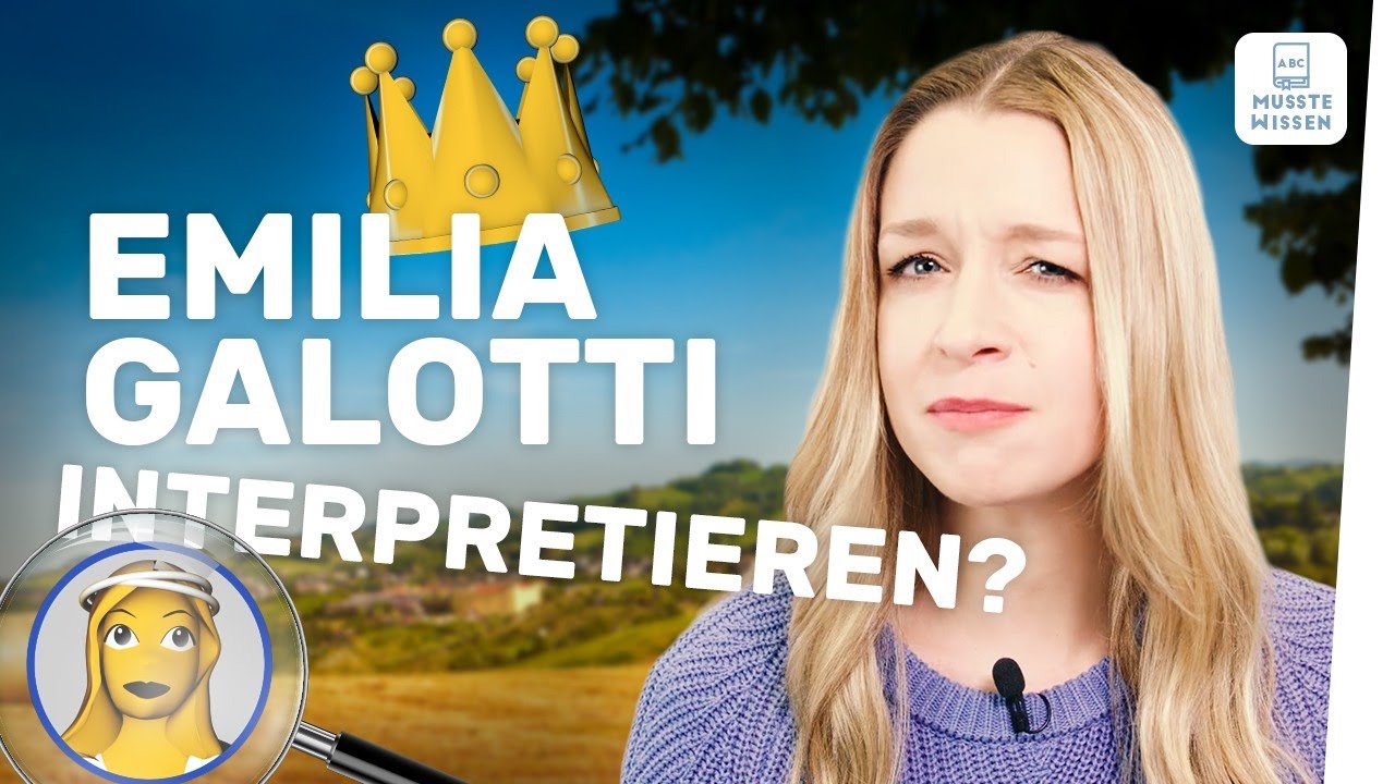 Emilia Galotti Analyse | Interpretation Deutsch
