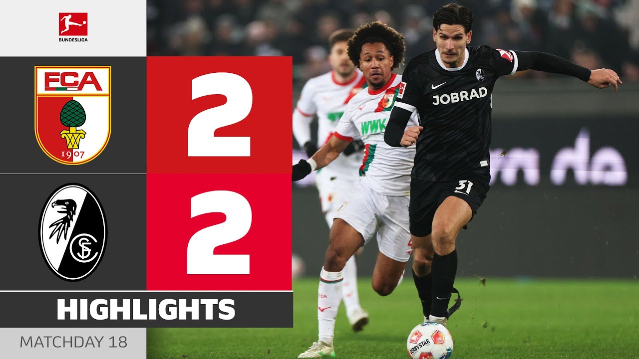 Turbulent Second Half! | FC AUGSBURG - SC FREIBURG | Highlights | Matchday 18 &ndash; Bundesliga 2025/26