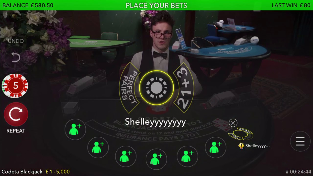 Dealer falls asleep - blackjack
