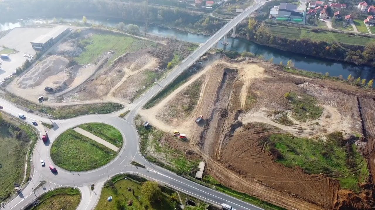 Radovi na planiranoj poslovnoj zoni Zenica jug