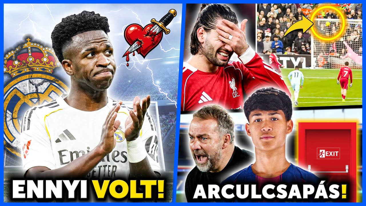 Vinícius döntött: TÁVOZNI akar! A PSG LENYÚLJA a Barcelona csillagát! Szoboszlai volt a NEGATÍV HŐS!