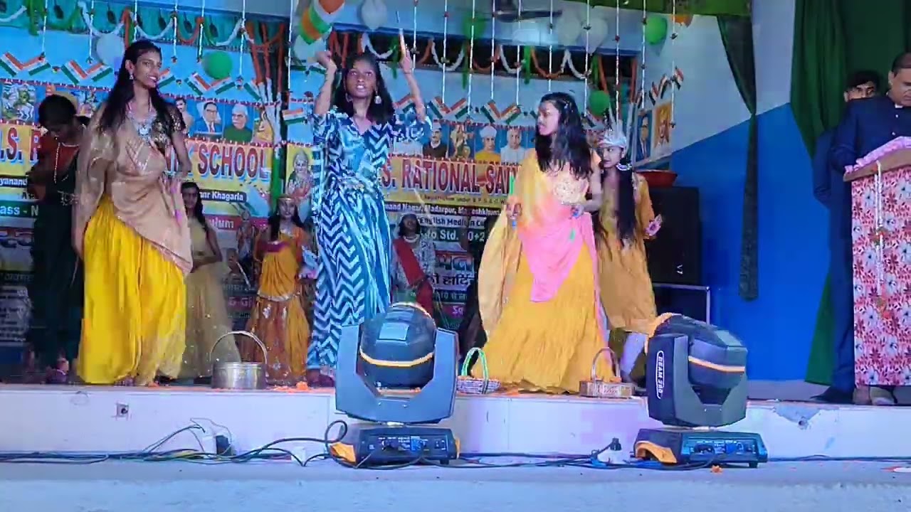 All States Dance Performance Song by Sainikian Girls Group 
