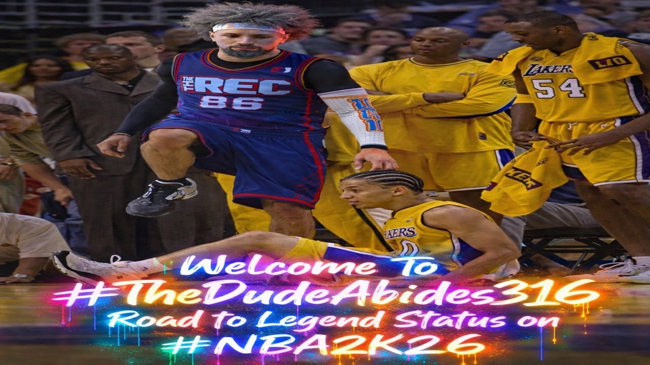 Welcome to #TheDudeAbides316 Road To Legend Status on #NBA2k26
