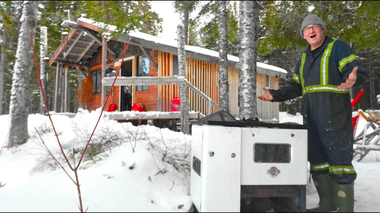 Lost The Old Enterprise Wood Stove: At The Newfoundland Off Grid Cabin
