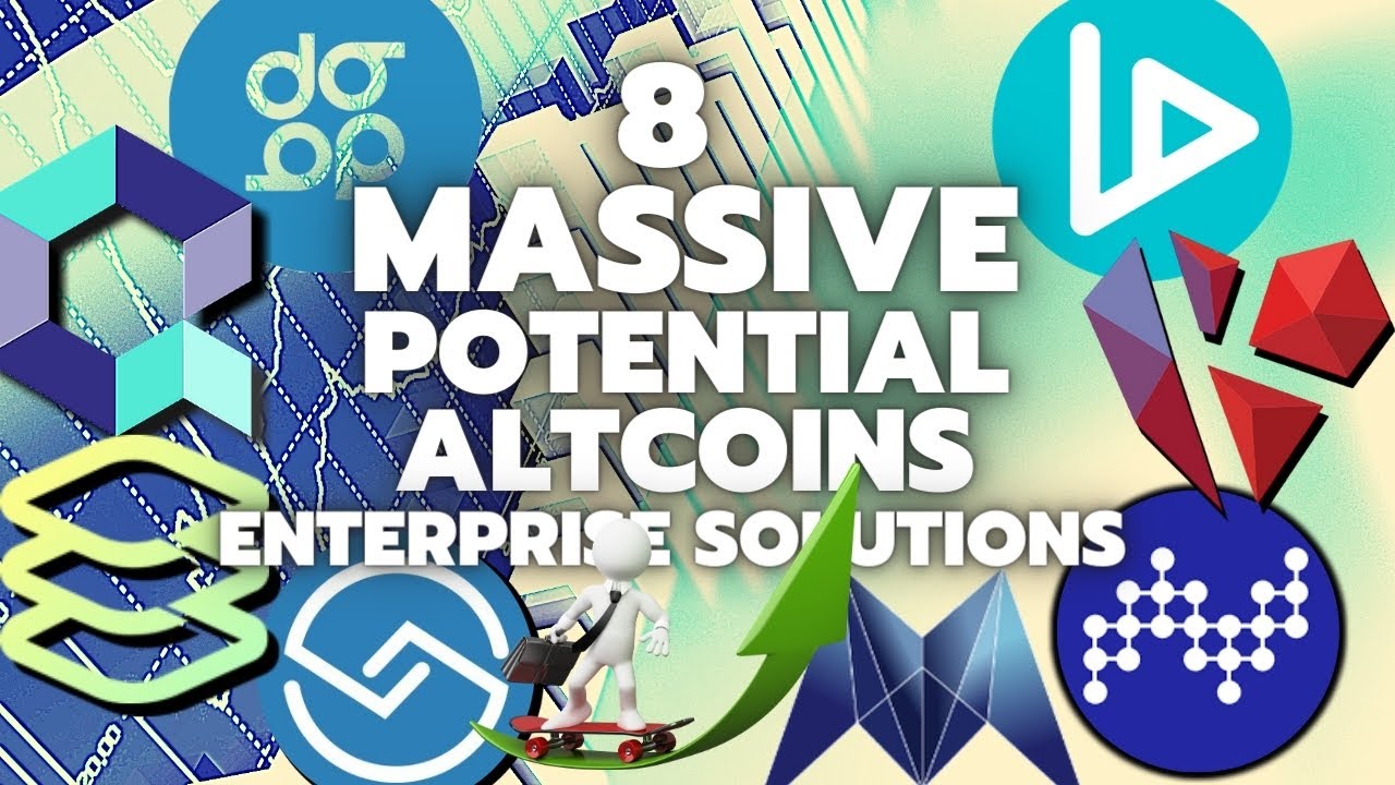 8 Altcoins With MASSIVE POTENTIAL - Enterprise Solutions 🚀