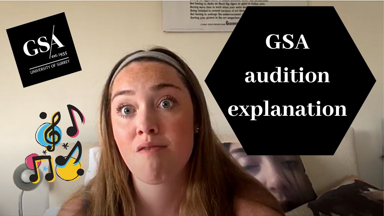 GSA audition and recall days experience 2019/2020