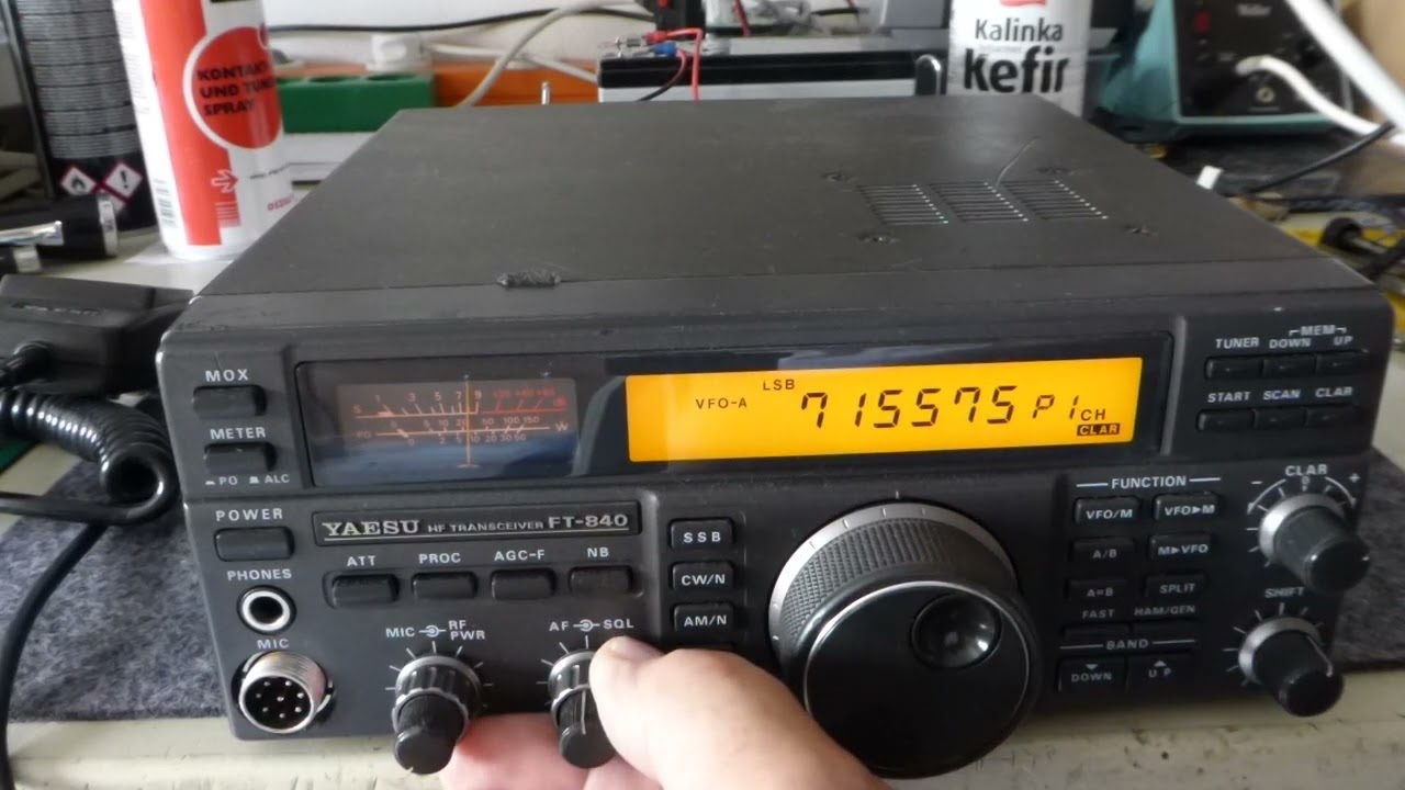 Test Yaesu FT 840