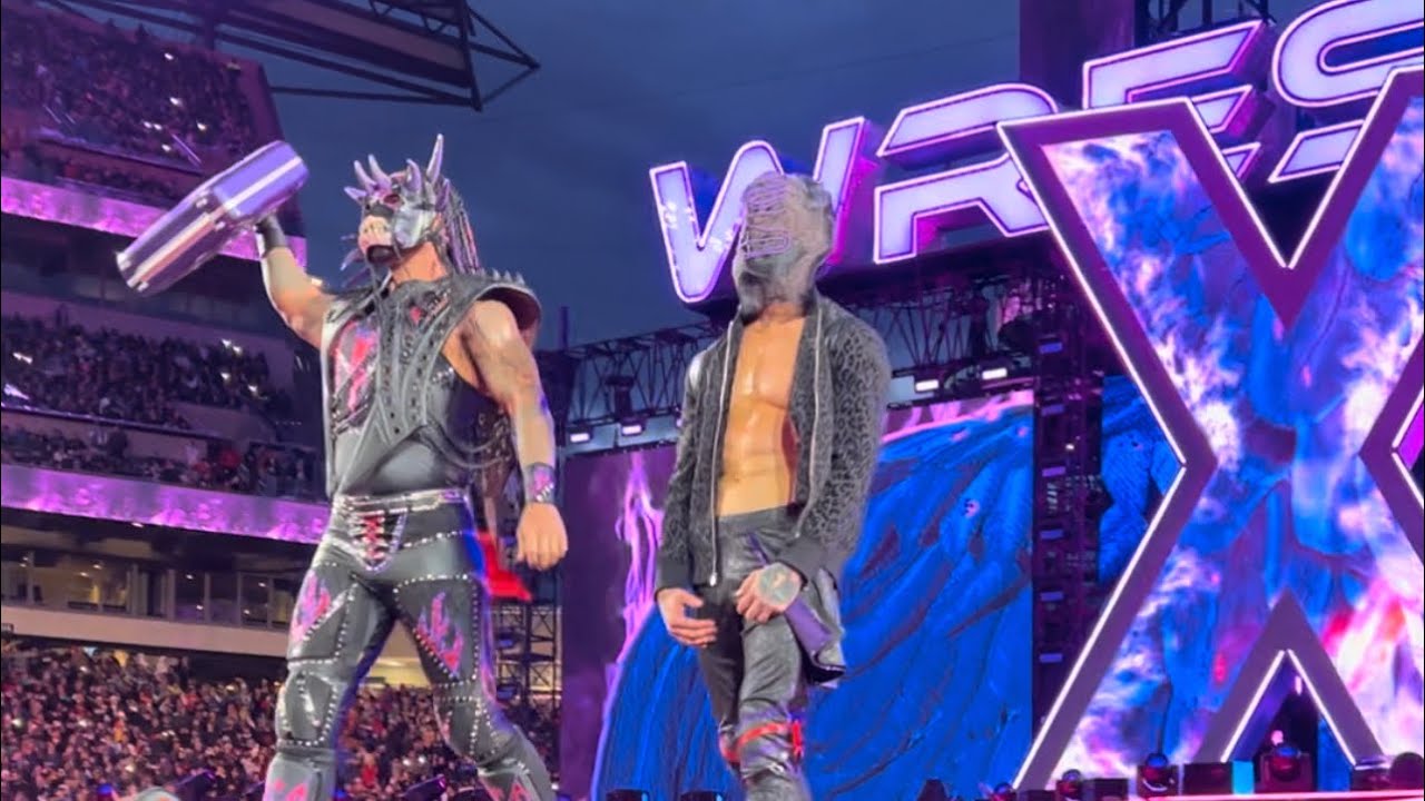 Damien Priest and Finn Balor WrestleMania 40 Entrance
